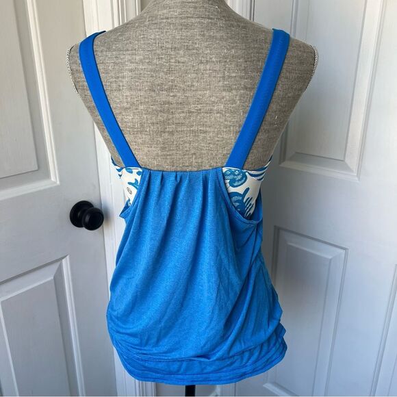 Lululemon No Limit Tank - Beachy Floral Porcelaine 8 - Picture 4 of 5